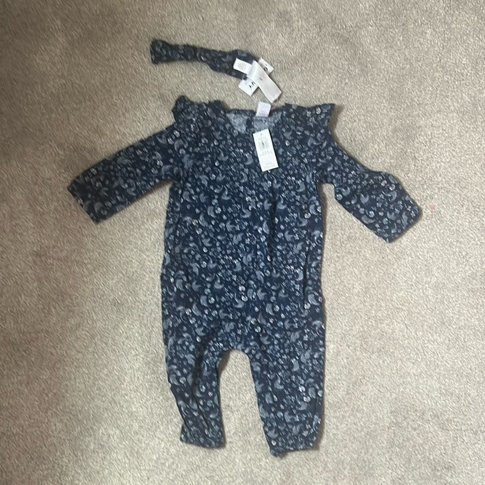 Romper and headband set